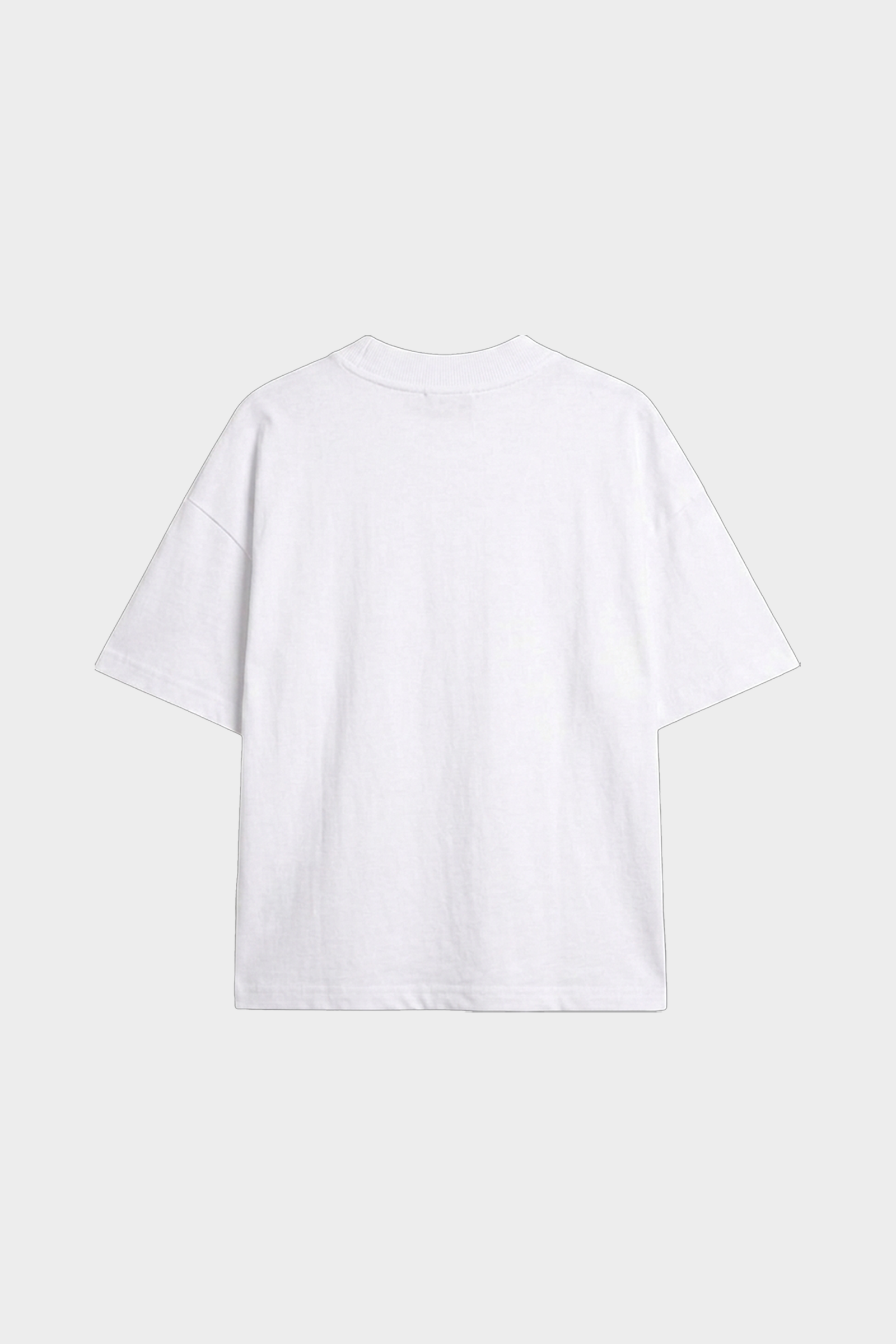 White Basic Oversized T-Shirt